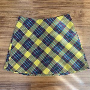 Zara Plaid Mini Skirt; Sz. Small